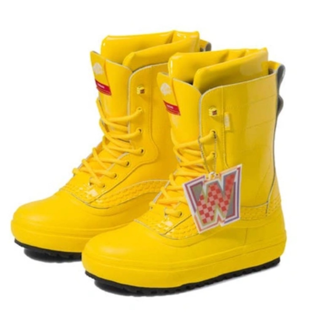 VANS X Tierra Whack U Standard Snow Boot In Cyber Yellow Mens 3.5 New